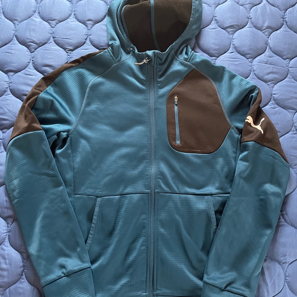 Mens Puma Full Zip Track Jacket Size Small